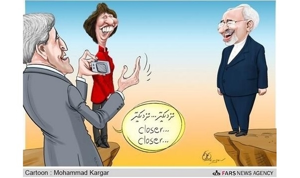 Political Cartoons Showing The Us Iran Gap