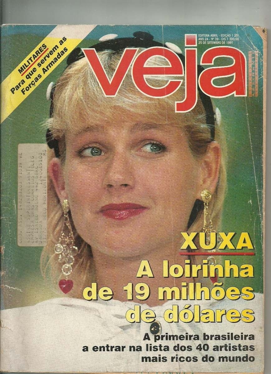 A Hist Ria Da Vida De Xuxa Em Capas De Revista E Uma De Disco