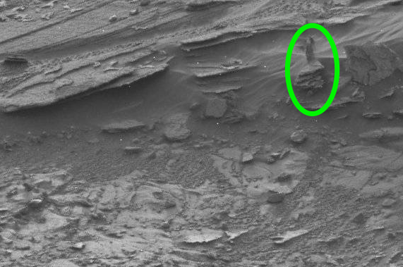 Ghost Woman Seen On Mars Has Great Rack