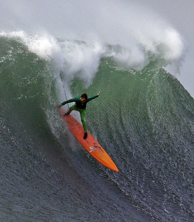The winner of Friday's contest was Nic Lamb, of nearby Santa Cruz.