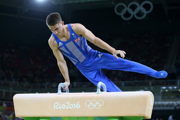 If you were a pommel horse, hot men would climb you like a tree.