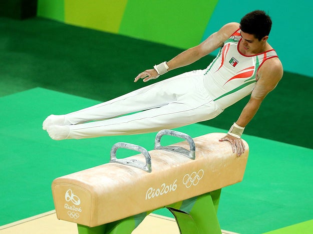 If you were a pommel horse, hot men would be on top of you all day.