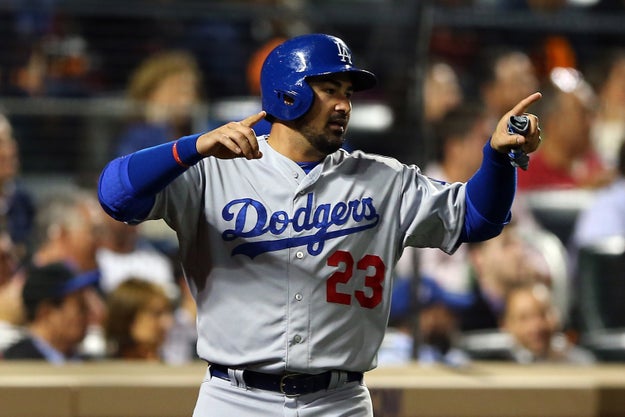 The 34-year-old first baseman was born in San Diego, and grew up in Tijuana, Mexico, where he learned to play baseball.