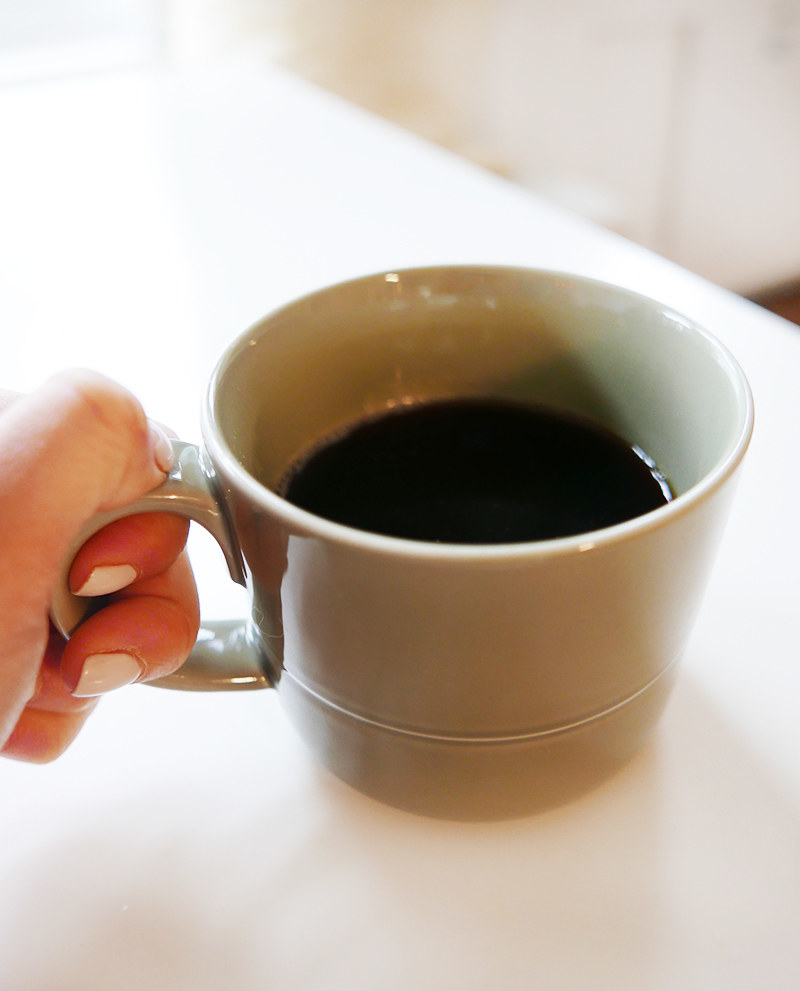 "I wake up every morning and make myself my coffee and add 1 tablespoon of collagen protein. Collagen (gelatin) is great for your joints, skin, hair, and so much more, and it dissolves and is totally tasteless. I’ve been putting it in my coffee for years!"