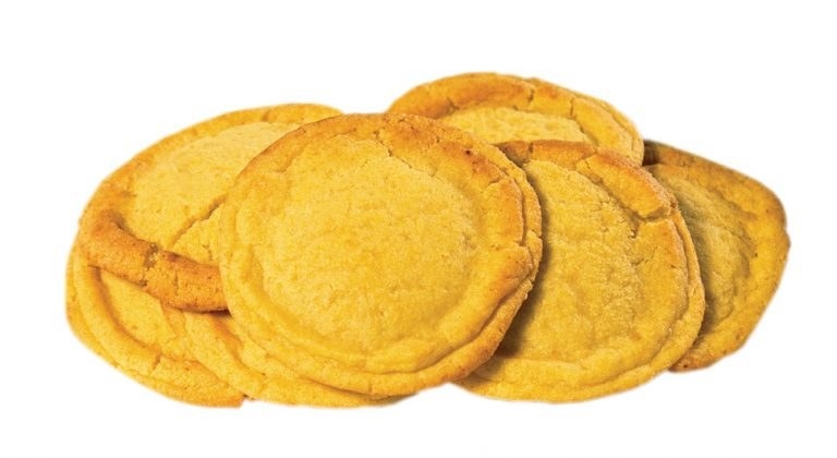 This corn cookie is very sweet and buttery—the way that good corn on the cob is. Get the recipe here.
