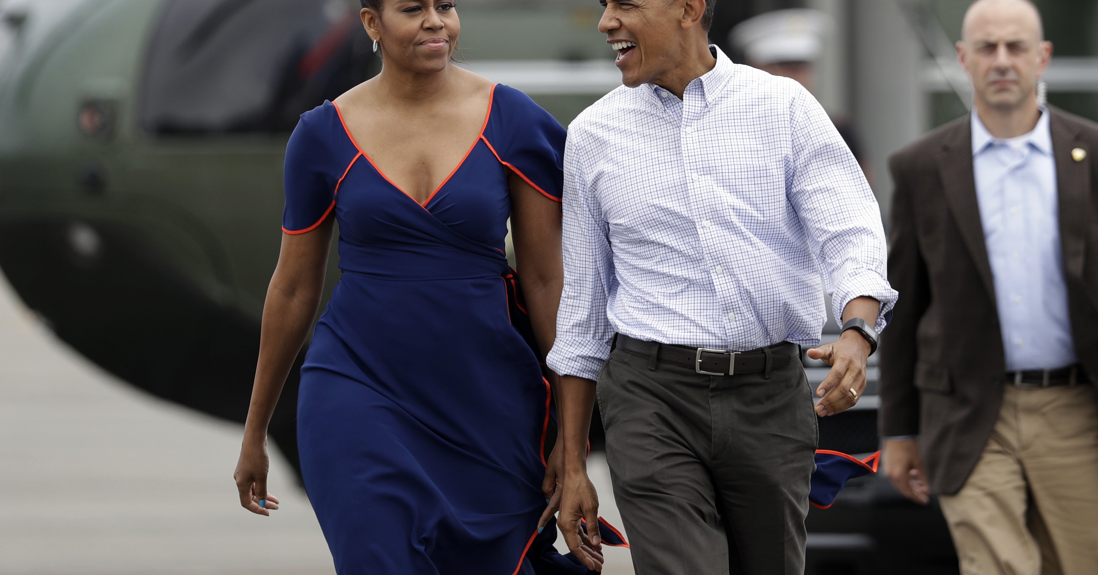 The Obamas Look Like They're Really Enjoying That Post-Presidency Vacation