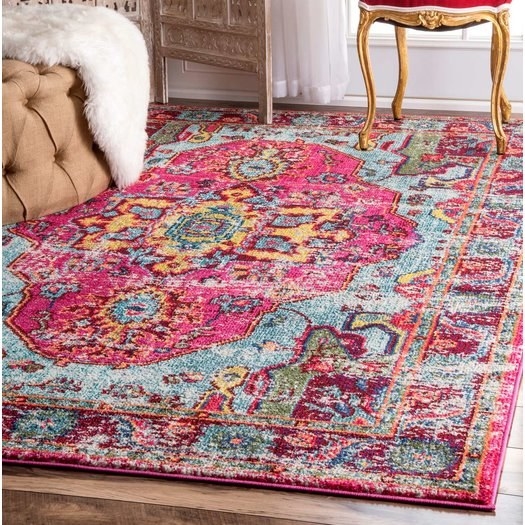 Because this rug is tightly woven, it's perfect for areas in your home that are often walked on — it will only shed very minimally.Promising review: "I love this rug! Beautiful colors. Everyone has said it's much more attractive in person. Brightens up the whole room. It's not as thick as my old rug, but that's no problem. I can always get a rug pad later if I want to. I probably won't. AND: No shedding. That. is. huge. Great purchase!" —ElisabethPrice: $54.99+ (on sale from $72.99+) / Available in nine sizes.