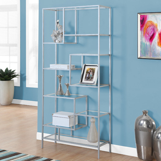 Promising review: "It looks beautiful in my room! I have received so may compliments on this bookcase, and people think it was way more expensive than it actually was. It seems pretty sturdy and carries all my heavy books just fine. As for the assembly maybe you'll want someone to help you with it as it can be kind of confusing." —Daniela Price: $130.70 (on sale from $240.99)