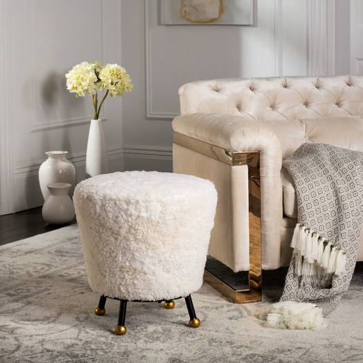 It's like the most stylish cross between a Dr. Seuss character and a space craft.Promising review: "Amazing purchase. Looks exactly like the pics. I got black and the white to go with the rug in my bedroom. Looks very luxe and chic; a steal for the price!" —RajPrice: $143.99 (on sale from $376.99) / Available in beige (pictured), black, and blue.