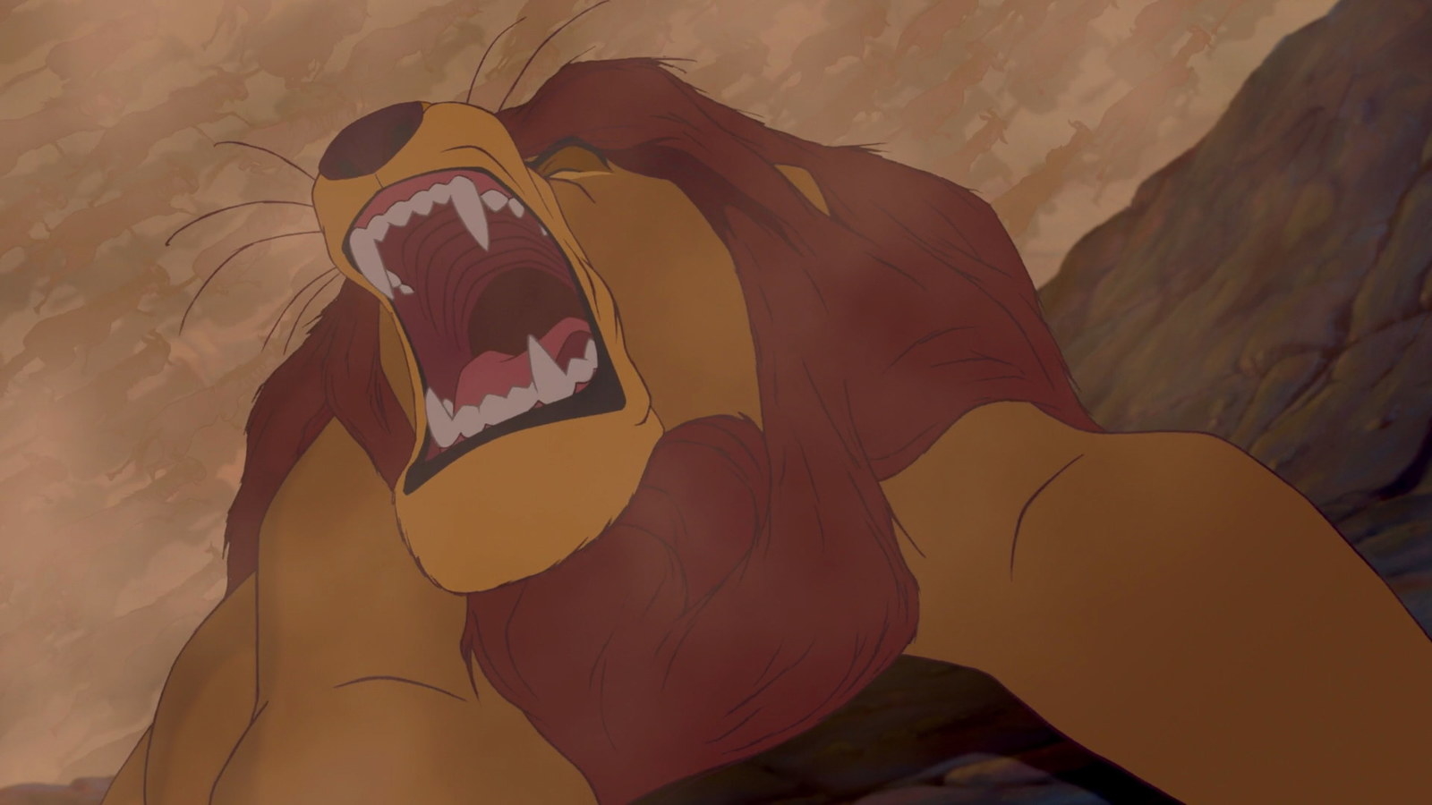 Kovu Simba The Lion King Anal Sex Anthro Balls Biceps Cartoon Clenched Teeth Closed
