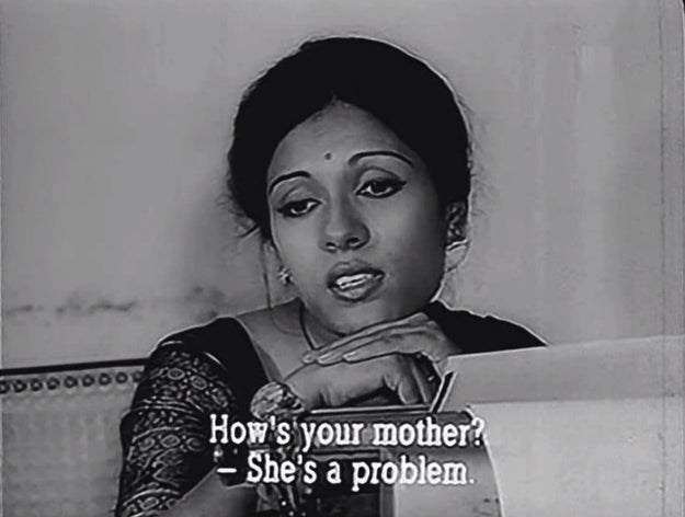 When you compare her to your friends' moms.