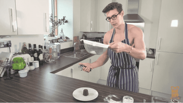 The 26 year old is a food-blogger-turned-baking-vlogger, and, after taking one look at his videos, it's safe to say I've never been more turned on by confectioners sugar in my life.