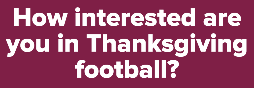 2019 year - Your Handy Guide to Thanksgiving Football 2019 year