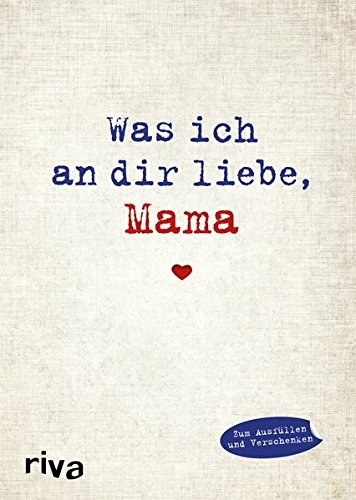 Beste Rezension: "Tolles Geschenk mit viel Liebe. Extrem viel Arbeit, alles auszufüllen, und teilweise muss man echt nachdenken, was man antworten könnte.. aber es lohnt sich. Mama hat sich tierisch gefreut. Würde ich immer wieder verschenken." –