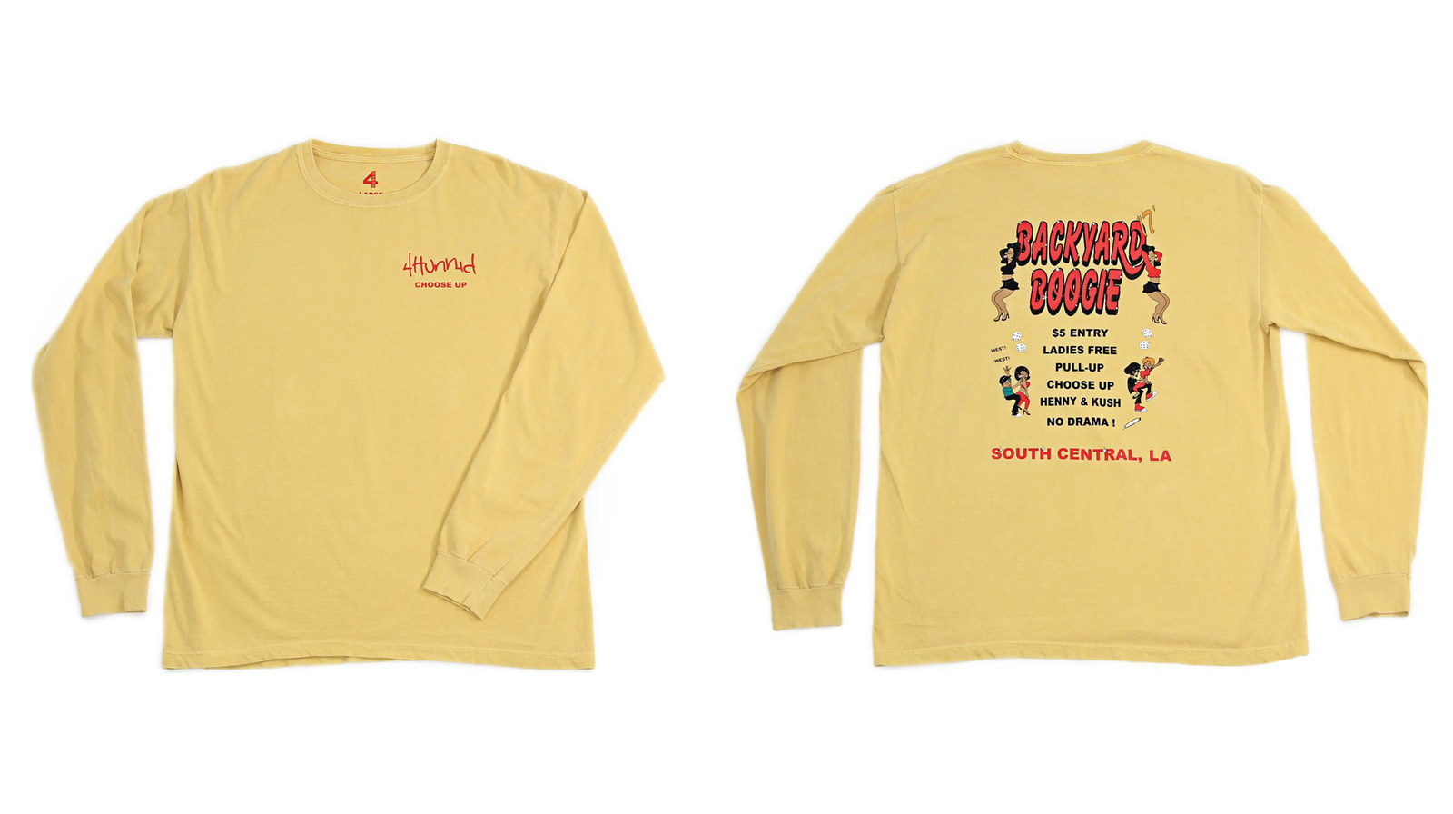 Get it from YG's 4Hunnid website for $39.95.