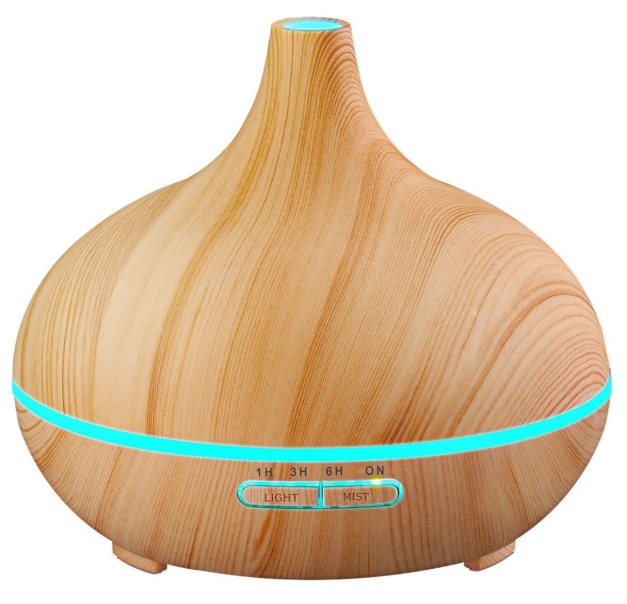 Promising review: “I AM IN LOVE! I purchased this on a whim and I couldn’t be happier with my purchase….I actually plan on getting these as Christmas gifts, which speaks very highly of the product because at full price it isn’t that cheap, although for what you get, it is a bargain. I thought judging by the size of it that it would not really be able to push that much of the aroma throughout the room, but pleasantly, I was wrong. I put a few essential oils in it and run it on the 6 hour setting, and it just fills your room with whatever scent your essential oils have.” — beng2016Get it from Amazon for $33.99+ (available in five finishes).