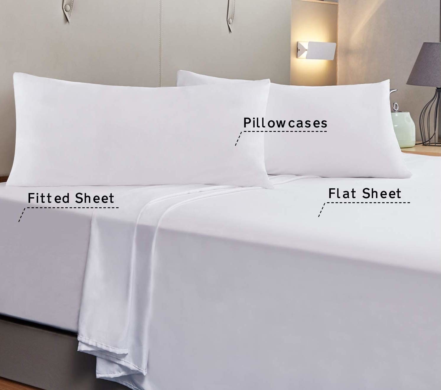 They're hypoallergenic, cool and breathable, and wrinkle-resistant. Aaaand they have super-deep pockets for thick mattresses (up to 14 inches!), stay nicely cool for hot sleepers and/or humid weather, but also heat up quickly on cold nights — basically, I'm convinced these sheets are sheer wizardry!Promising review: "My husband was impressed! Whenever he hears 'microfiber' he instantly thinks 'hot.' He is very hot-natured and wasn’t crazy about trying new sheets, but I put them on the bed anyway — the next morning he was actually still completely covered and slept like a baby! He didn’t sweat a bit! The sheets are so soft and comfortable. Not to mention they don’t wrinkle, which is even better!" —Margaret H. ParkmanGet it from Amazon for $31.99+ (available in twin to king sizes and four colors).