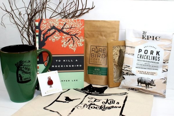Each box includes a classic book (choice of literature, nonfiction, or a children's book), a beverage (choice of coffee, tea, or hot chocolate), and two bookish items!Get it from Cratejoy for $28.49/month+.