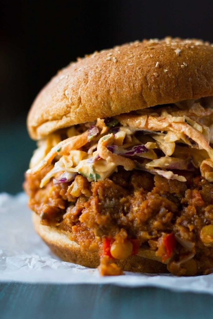 "BuT wHeRe Do YoU gEt YoUr PrOtEiN fRoM?" asks everyone who's never tried anything as hearty and delicious as these vegan sloppy joes. Get the recipe here.