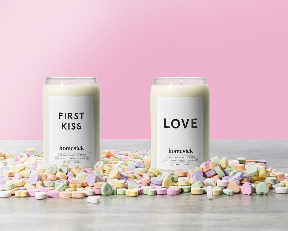 Enter promo code LOVE2019 at checkout to get the free mini candle. Get the First Kiss candle here and the Love candle here.