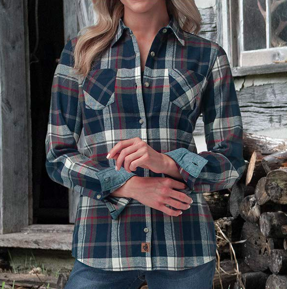 Promising review: "I LOVE these shirts. I ordered them in a bunch of different colors for my bridesmaids. We needed something cute, soft, and comfortable for getting ready, and I wanted button-ups so we didn't mess up our hair. These were absolutely perfect for my bridesmaids. They fit as expected, were thick and high quality, and are definitely something I'd order more of in the future." —E. B. YarlingGet it from Amazon for $16.99+ (available in sizes XS–2XL and 10 colors).