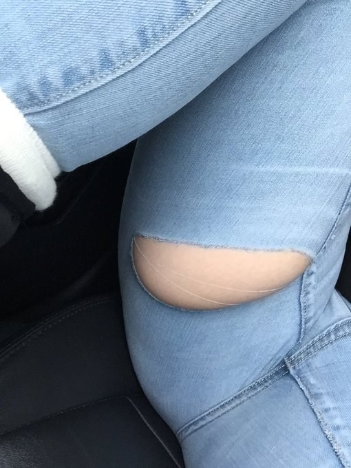 Ripped pants compilation photo
