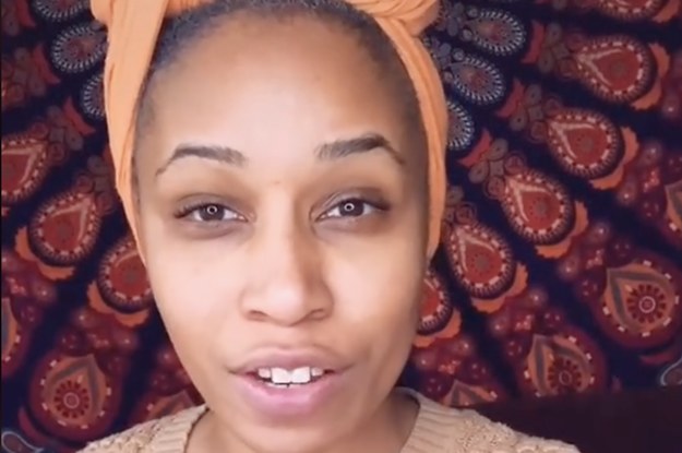 Screenshot of Shana from TikTok.