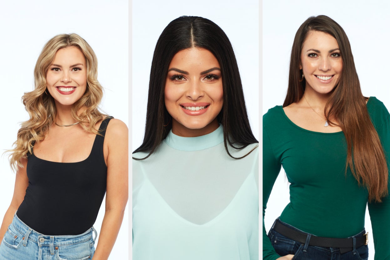 Victoria, Anna, and Mari from The Bachelor