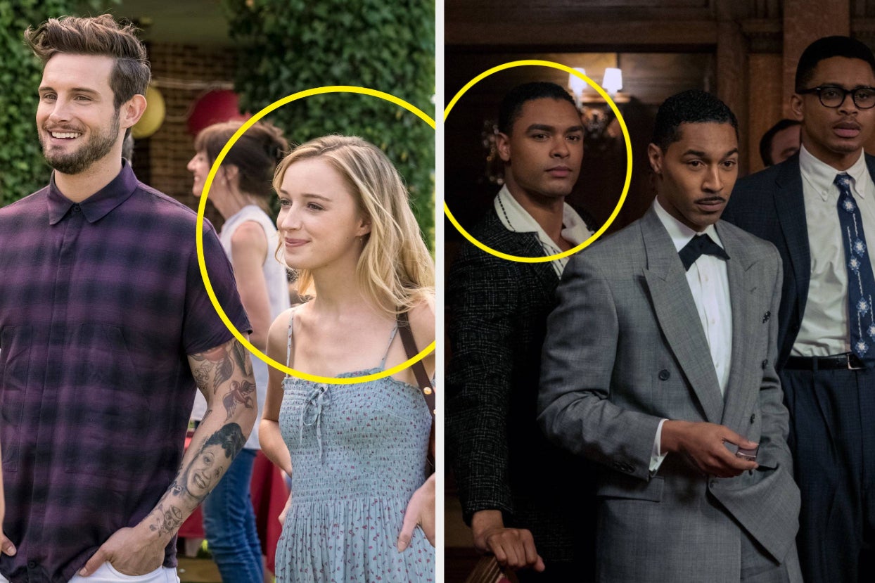 Phoebe Dynevor in Younger and Regé-Jean Page in Sylvie's Love