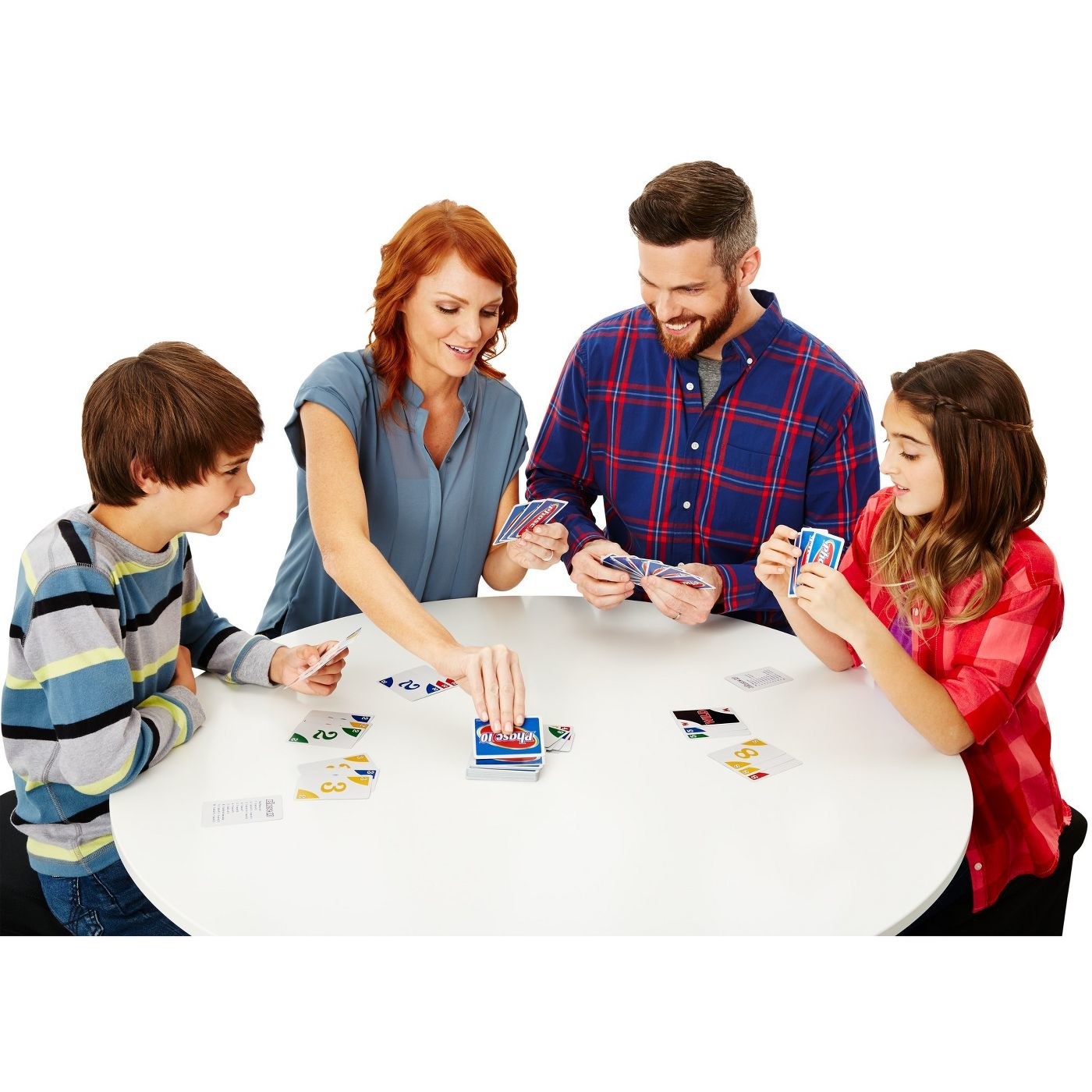 Adult playing dice