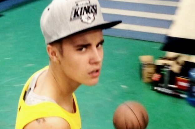 Justin Bieber Played Basketball With Mack Maine A Few Hours Before