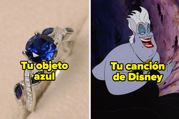 Elige Entre Estos Objetos Azules Y Te Dir Qu Canci N De Villano