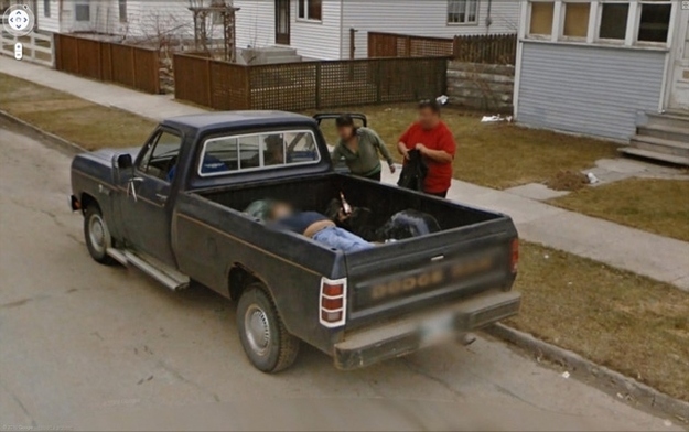 The 25 Most WTF Moments Captured On Google Street View