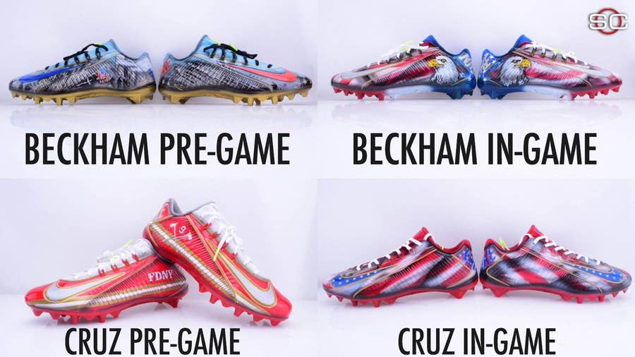 Victor Cruz And Odell Beckham Jr. Will Wear Custom Cleats For 9/11 •