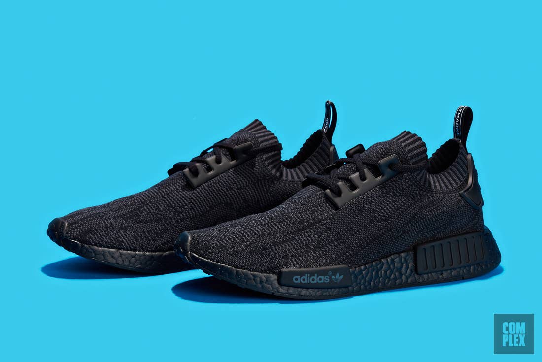 Adidas Blessed Us With the Friends and Family Pitch Black NMD