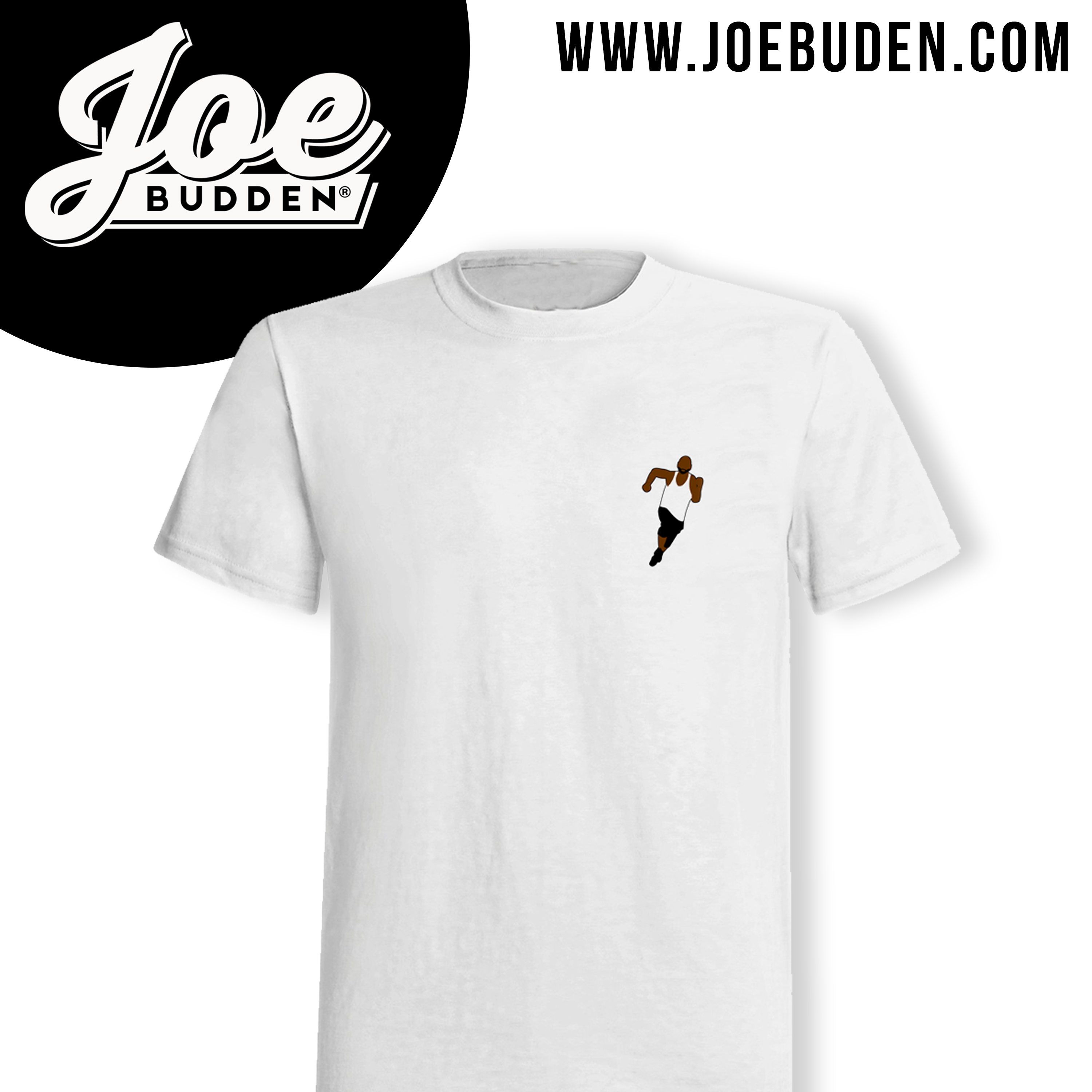 Joe Budden Drake Feud Merch, White T-Shirt