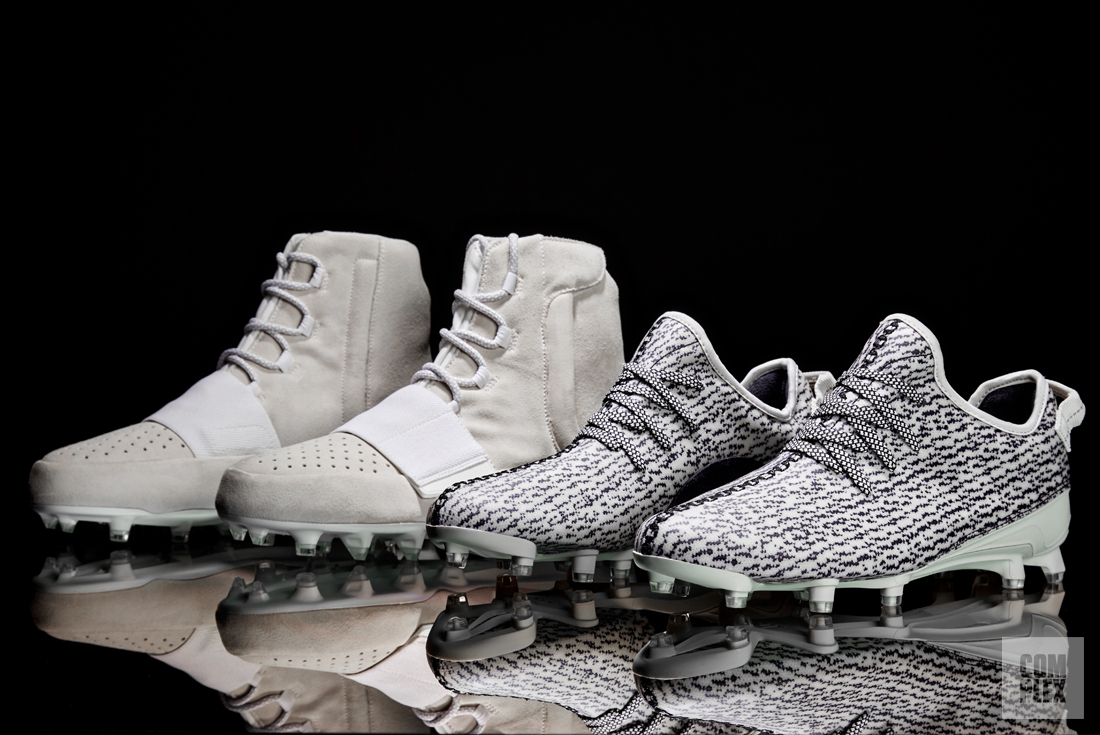 Adidas Yeezy 350 and 750 Cleats