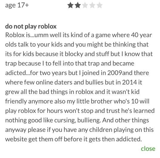 roblox review