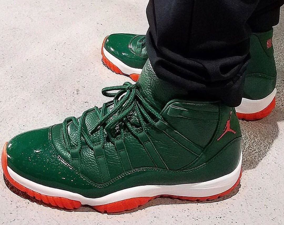 Miami hurricane clearance color shoes