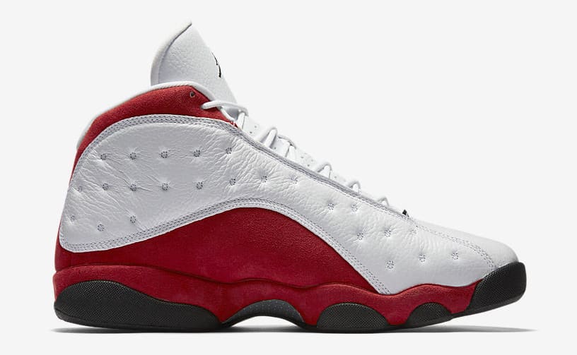 White and sales red 13s jordans