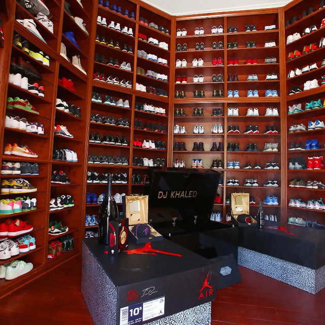 DJ Khaled&#x27;s Sneaker Closet (1)