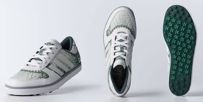 adidas adicross Gripmore 2 Big Check Money Golf Shoes Details