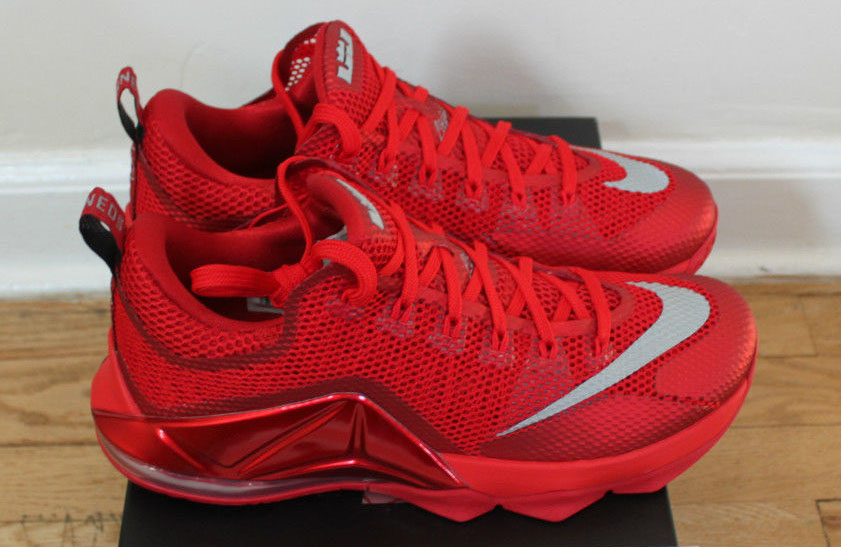 Nike LeBron XII 12 Low Red October 724557-616 (6)