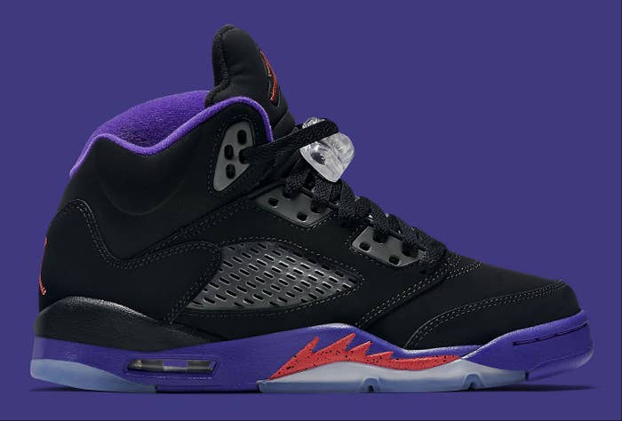 Air Jordan 5 GS Raptors Release Date Side 440893-017