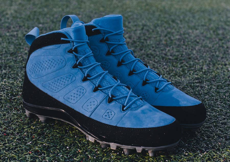 Jordan 9 cleats football clearance