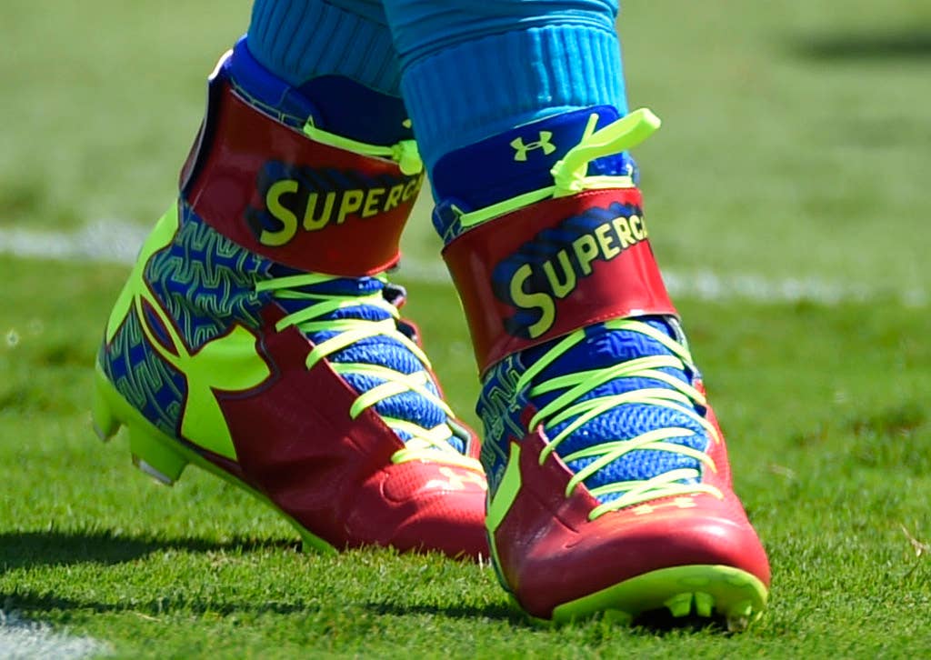 cam newton superman shoes