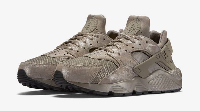 Burned Metallic Nike Huarache