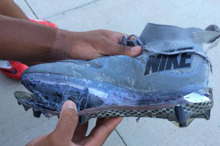 Nike Football Cleats Melted