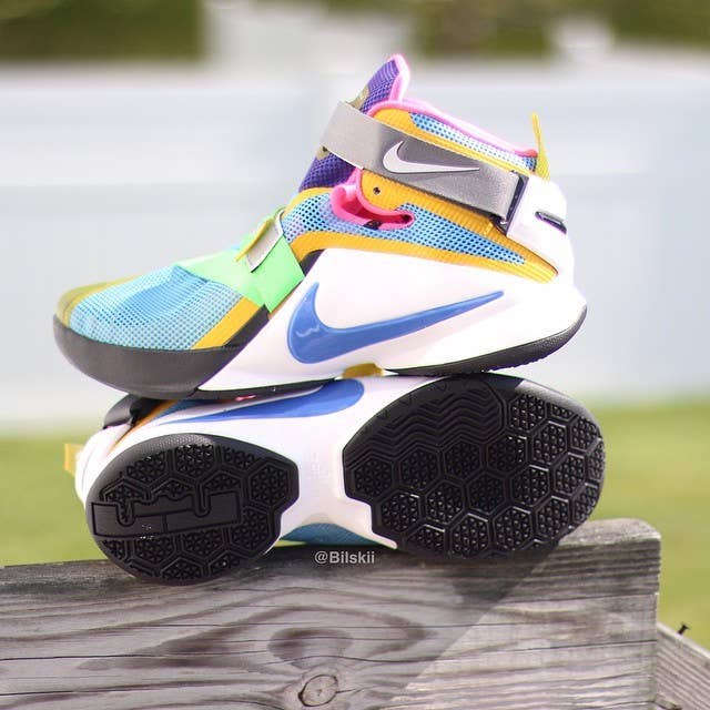 Nike Soldier 9 What the LeBron White