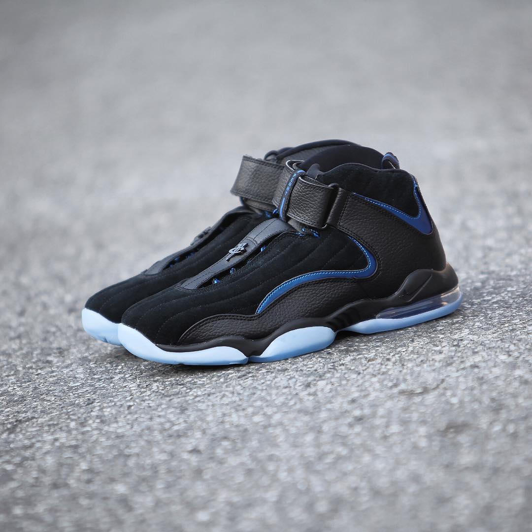 Nike Air Penny 4 Retro Black/Blue 2017 Release Date (2)